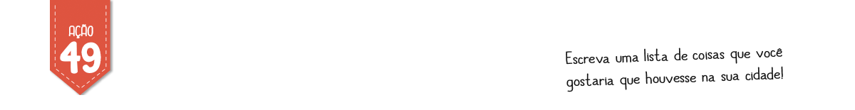 Desejos para sua cidade